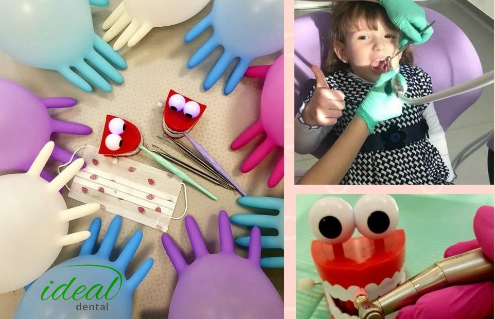 Prima experiență la dentist, într-un mod pozitiv