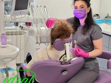 Tratament igienizare dentară profesională Ideal Dental